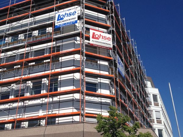 Gerüststellung Marienbergstraße 76-80, Nürnberg