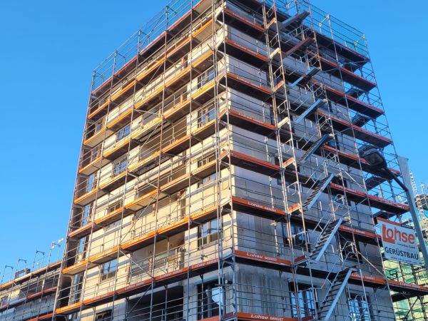 Gerüststellung Erhardstraße 6-8, Nürnberg